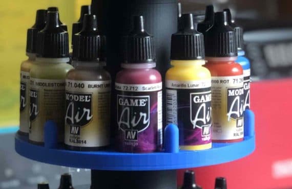 Tourniquet flacon peinture 17ml