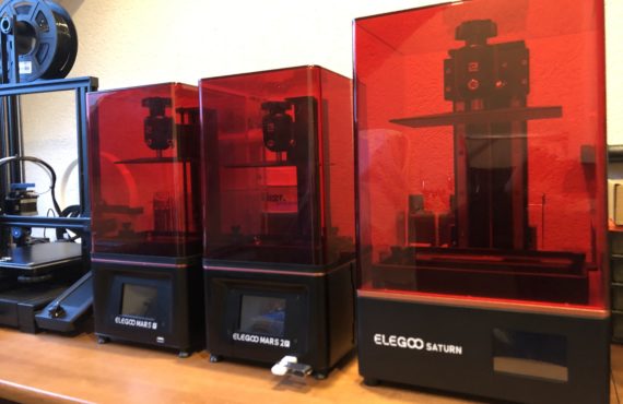 Elegoo Saturn est arrivée dans le FabLab !